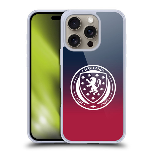 Scotland National Football Team Logo 2 Gradient Soft Gel Case for Apple iPhone 16 Pro