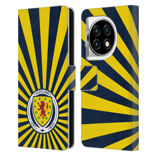 Scotland National Football Team Logo 2 Sun Rays Leather Book Wallet Case Cover For OPPO OnePlus Ace 3 5G
