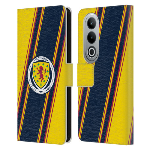 Scotland National Football Team Logo 2 Stripes Leather Book Wallet Case Cover For OPPO OnePlus Ace 3V 5G