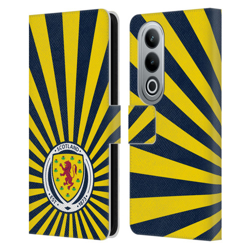 Scotland National Football Team Logo 2 Sun Rays Leather Book Wallet Case Cover For OPPO OnePlus Ace 3V 5G