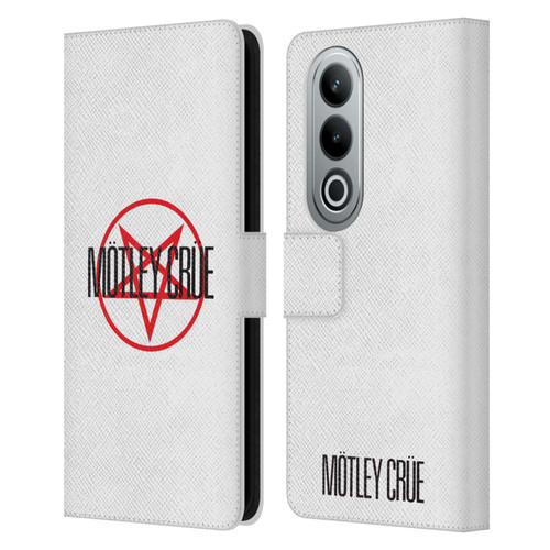 Motley Crue Logos Pentagram Leather Book Wallet Case Cover For OPPO OnePlus Ace 3V 5G