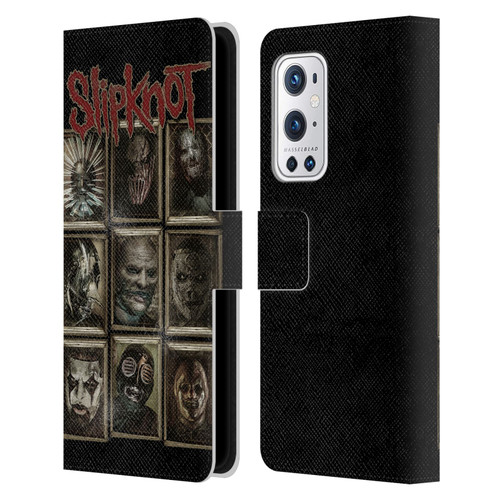 Slipknot Key Art Covered Faces Leather Book Wallet Case Cover For OnePlus 9 Pro