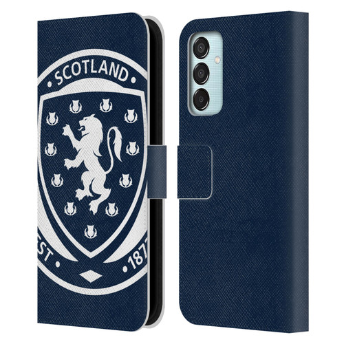 Scotland National Football Team Logo 2 Oversized Leather Book Wallet Case Cover For Samsung Galaxy M15/F15 5G