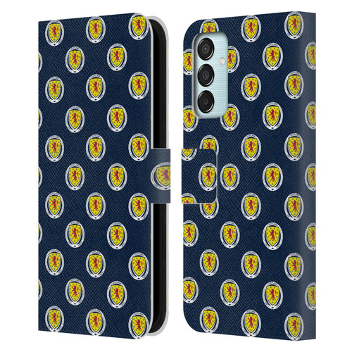 Scotland National Football Team Logo 2 Pattern Leather Book Wallet Case Cover For Samsung Galaxy M15/F15 5G