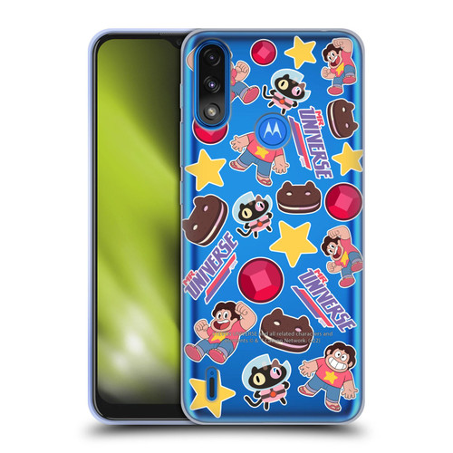 Steven Universe Graphics Icons Soft Gel Case for Motorola Moto E7 Power / Moto E7i Power