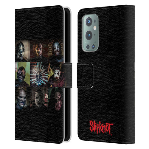 Slipknot Key Art Blocks Leather Book Wallet Case Cover For OnePlus 9
