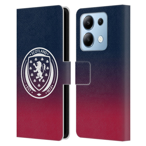 Scotland National Football Team Logo 2 Gradient Leather Book Wallet Case Cover For Xiaomi Redmi Note 13/13 Pro 5G