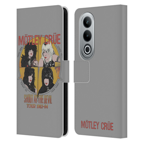Motley Crue Tours SATD Vintage Leather Book Wallet Case Cover For OPPO OnePlus Ace 3V 5G