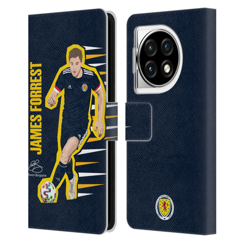 Scotland National Football Team Players James Forrest Leather Book Wallet Case Cover For OPPO OnePlus Ace 3 5G