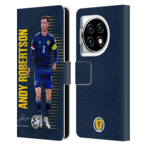 Scotland National Football Team Players Andy Robertson Leather Book Wallet Case Cover For OPPO OnePlus Ace 3 5G
