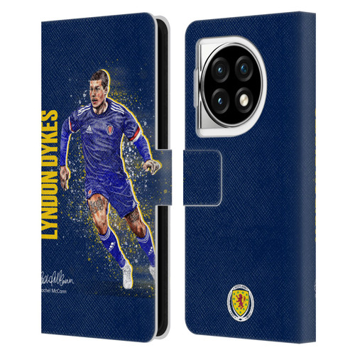 Scotland National Football Team Players Lyndon Dykes Leather Book Wallet Case Cover For OPPO OnePlus Ace 3 5G