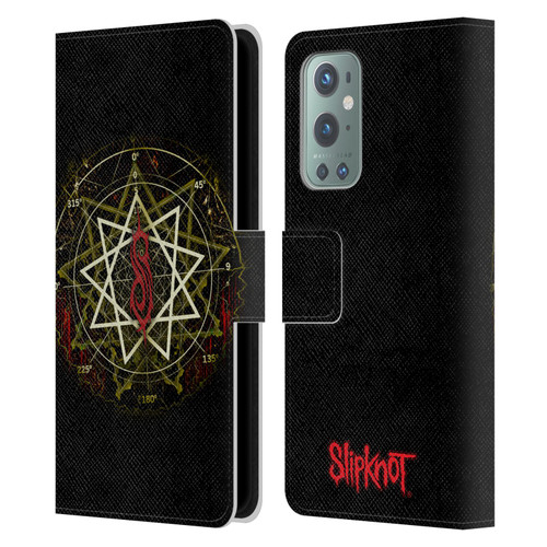 Slipknot Key Art Waves Leather Book Wallet Case Cover For OnePlus 9