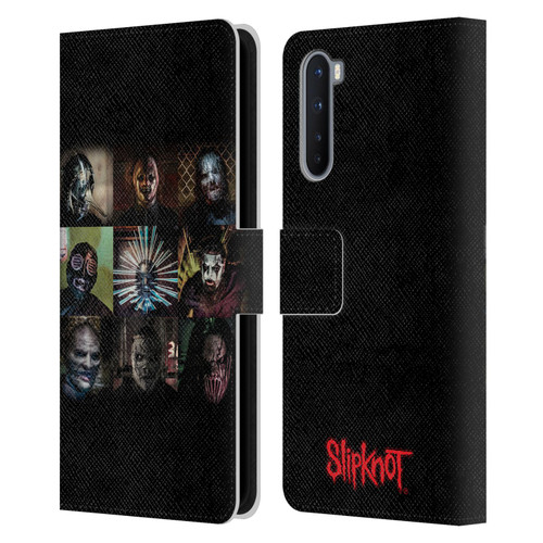 Slipknot Key Art Blocks Leather Book Wallet Case Cover For OnePlus Nord 5G