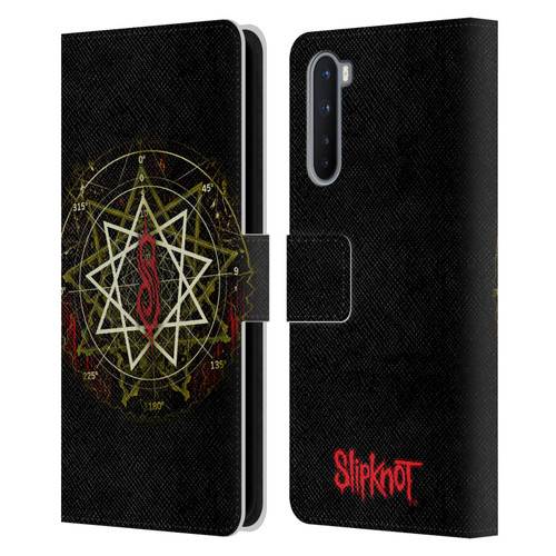 Slipknot Key Art Waves Leather Book Wallet Case Cover For OnePlus Nord 5G