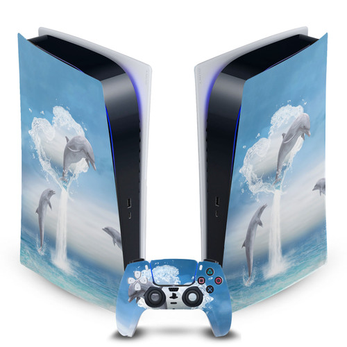 Simone Gatterwe Art Mix Lovers Vinyl Sticker Skin Decal Cover for Sony PS5 Digital Edition Bundle