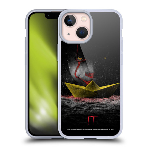 IT Movie Graphics Pennywise 2 Soft Gel Case for Apple iPhone 13 Mini