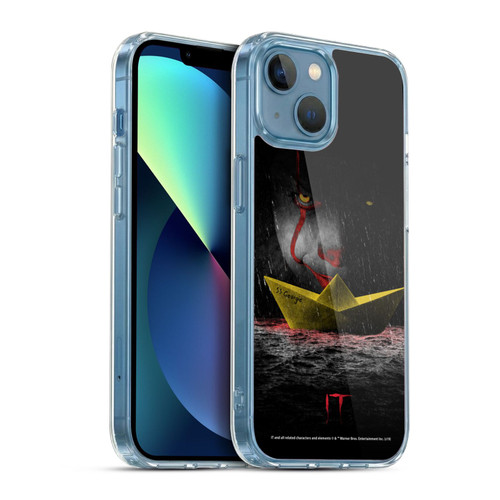 IT Movie Graphics Pennywise 2 Soft Gel Case for Apple iPhone 13 Mini & MagSafe