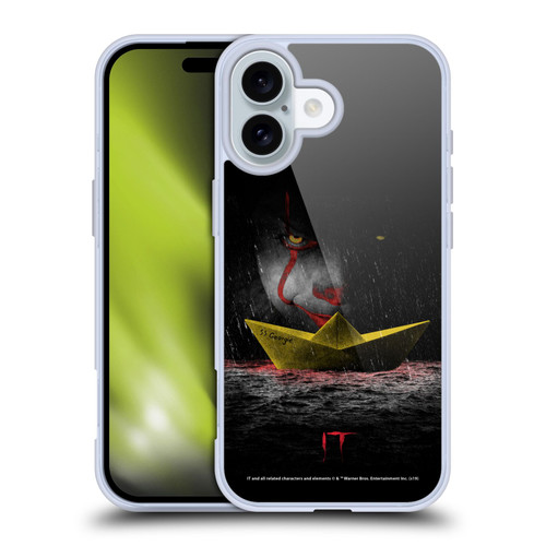 IT Movie Graphics Pennywise 2 Soft Gel Case for Apple iPhone 16