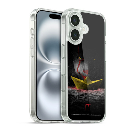 IT Movie Graphics Pennywise 2 Soft Gel Case for Apple iPhone 16 & MagSafe