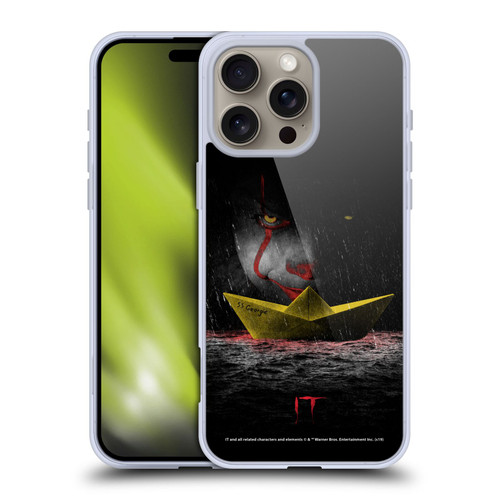 IT Movie Graphics Pennywise 2 Soft Gel Case for Apple iPhone 16 Pro Max & MagSafe