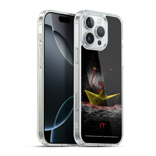 IT Movie Graphics Pennywise 2 Soft Gel Case for Apple iPhone 16 Pro Max & MagSafe