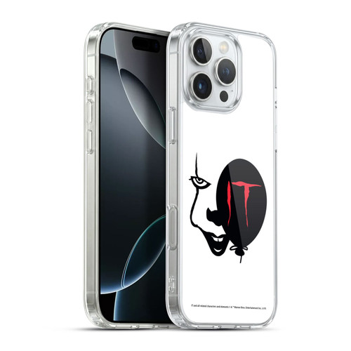 IT Movie Graphics Pennywise Soft Gel Case for Apple iPhone 16 Pro Max & MagSafe