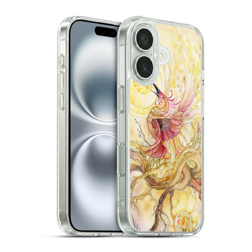 Stephanie Law Art Phoenix Soft Gel Case for Apple iPhone 16 & MagSafe