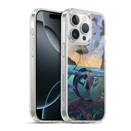 Vincent Hie Key Art Alien World Soft Gel Case for Apple iPhone 16 Pro & MagSafe