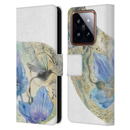 Stephanie Law Birds Flourish Leather Book Wallet Case Cover For Xiaomi 14