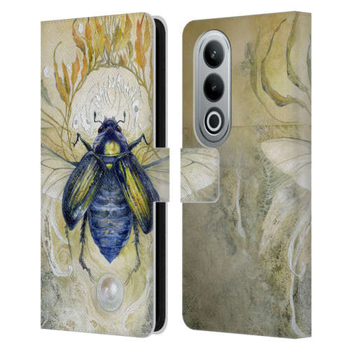 Stephanie Law Immortal Ephemera Scarab Leather Book Wallet Case Cover For OPPO OnePlus Ace 3V 5G