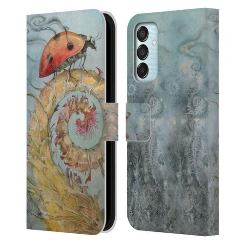 Stephanie Law Immortal Ephemera Ladybird Leather Book Wallet Case Cover For Samsung Galaxy M15/F15 5G