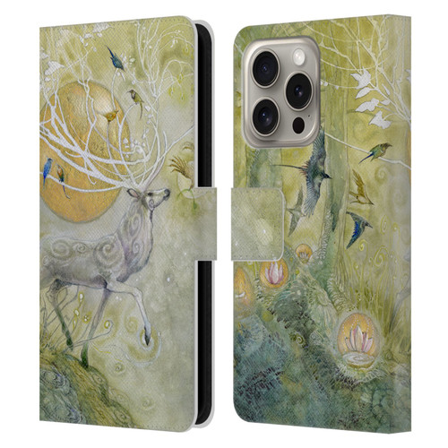 Stephanie Law Stag Sonata Cycle Allegro 2 Leather Book Wallet Case Cover For Apple iPhone 16 Pro