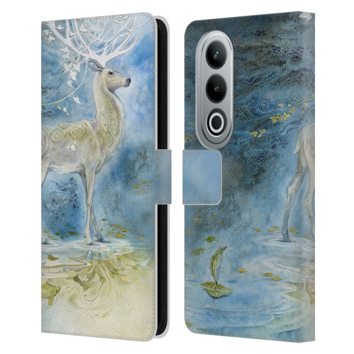 Stephanie Law Stag Sonata Cycle Deer Leather Book Wallet Case Cover For OPPO OnePlus Ace 3V 5G