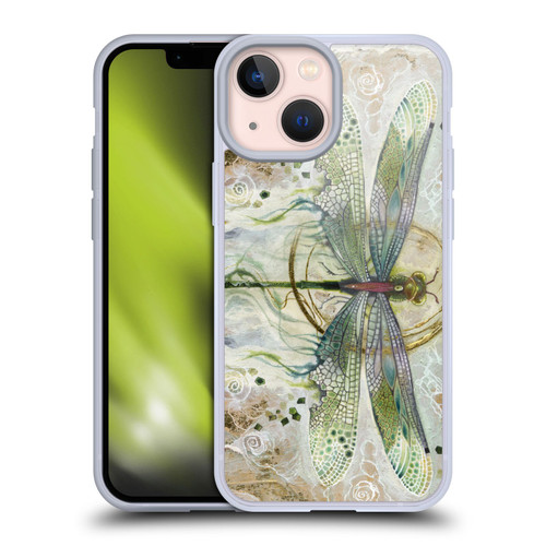 Stephanie Law Immortal Ephemera Damselfly 2 Soft Gel Case for Apple iPhone 13 Mini
