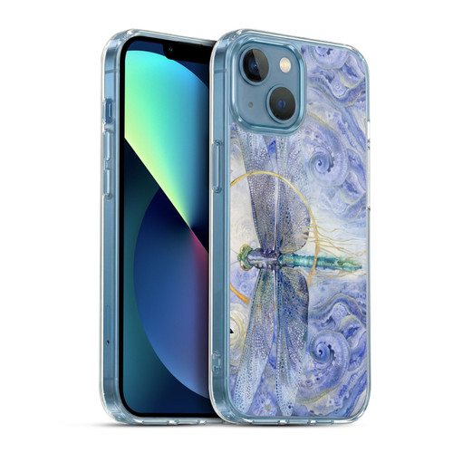 Stephanie Law Immortal Ephemera Dragonfly Soft Gel Case for Apple iPhone 13 Mini & MagSafe