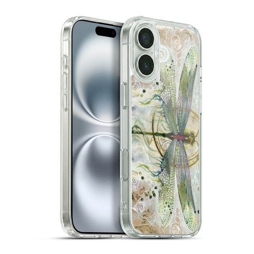 Stephanie Law Immortal Ephemera Damselfly 2 Soft Gel Case for Apple iPhone 16 Plus & MagSafe