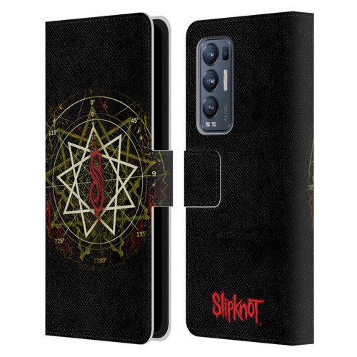 Slipknot Key Art Waves Leather Book Wallet Case Cover For OPPO Find X3 Neo / Reno5 Pro+ 5G