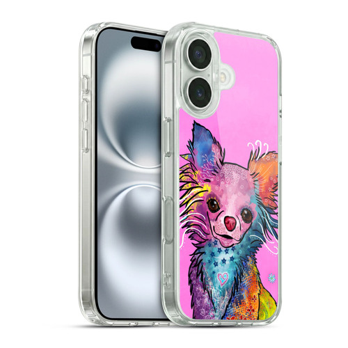 Duirwaigh Animals Chihuahua Dog Soft Gel Case for Apple iPhone 16 & MagSafe