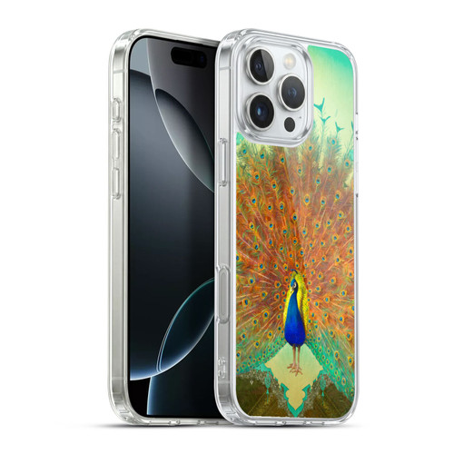 Duirwaigh Animals Peacock Soft Gel Case for Apple iPhone 16 Pro Max & MagSafe