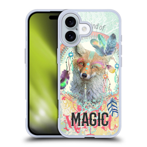Duirwaigh Boho Animals Fox Soft Gel Case for Apple iPhone 16 & MagSafe