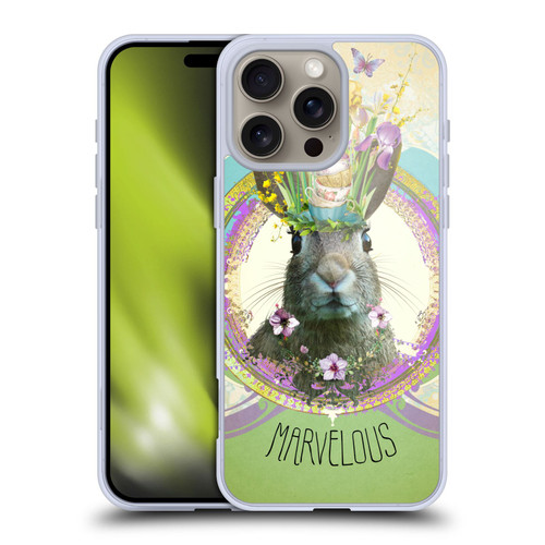 Duirwaigh Boho Animals Rabbit Soft Gel Case for Apple iPhone 16 Pro Max & MagSafe