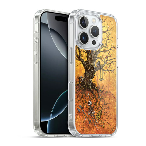 David Lozeau Colourful Art Tree Of Life Soft Gel Case for Apple iPhone 16 Pro & MagSafe