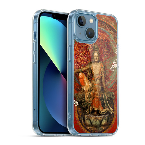 Duirwaigh God Quan Yin Soft Gel Case for Apple iPhone 13 Mini & MagSafe