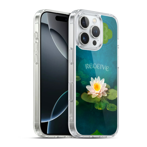 Duirwaigh God Receive Lotus Soft Gel Case for Apple iPhone 16 Pro & MagSafe