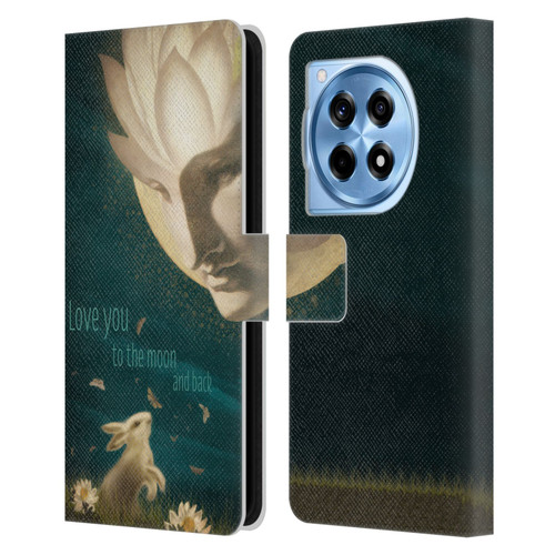 Duirwaigh God Moon Leather Book Wallet Case Cover For OnePlus 12R