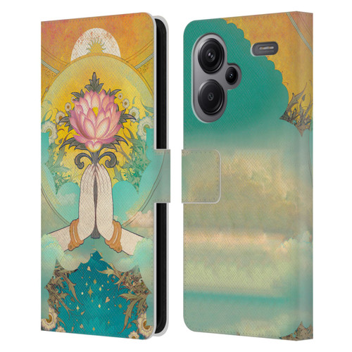 Duirwaigh God Divine Leather Book Wallet Case Cover For Xiaomi Redmi Note 13 Pro Plus 5G