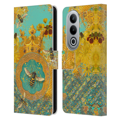 Duirwaigh Insects Bee Leather Book Wallet Case Cover For OPPO OnePlus Ace 3V 5G