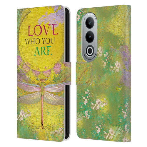 Duirwaigh Insects Dragonfly 3 Leather Book Wallet Case Cover For OPPO OnePlus Ace 3V 5G