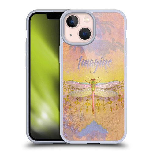 Duirwaigh Insects Dragonfly 2 Soft Gel Case for Apple iPhone 13 Mini & MagSafe