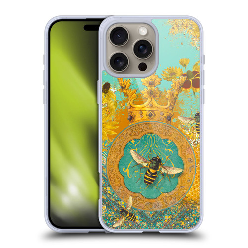 Duirwaigh Insects Bee Soft Gel Case for Apple iPhone 16 Pro Max & MagSafe